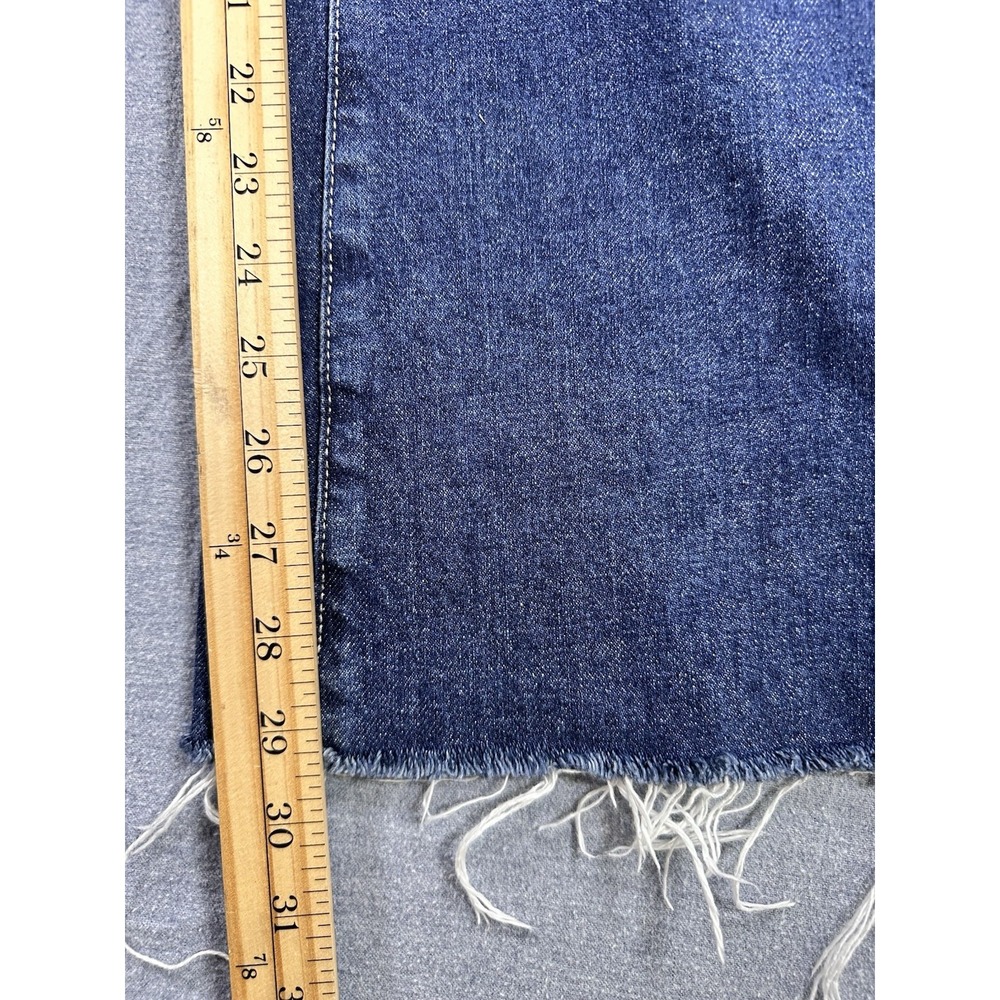 AG Alexxis High Rise Vintage Raw Hem Boot Cut Jeans Size 25 EUC Made In Japan - Picture 7 of 12